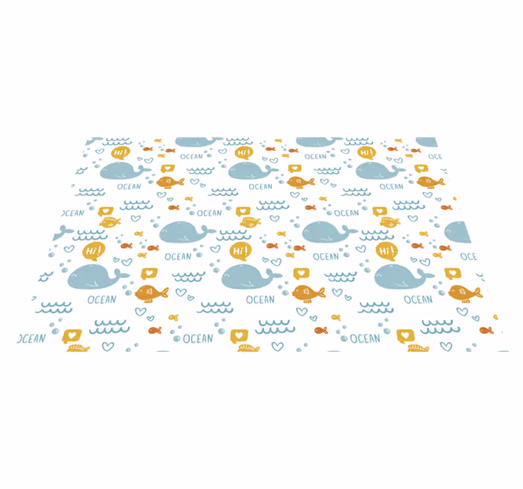 Barvni in veseli oceanski ribi - TenStickers