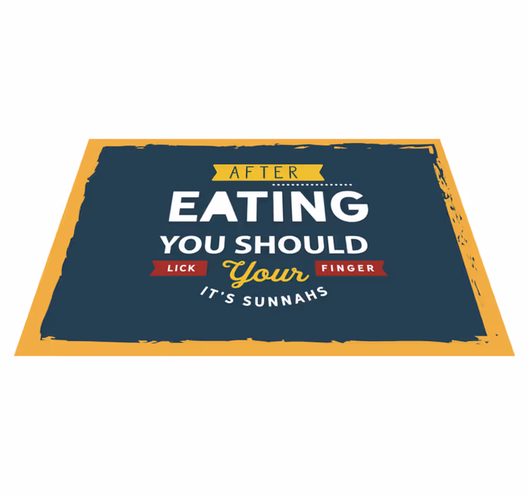 Eating finger lick pogrinjek s citati - TenStickers