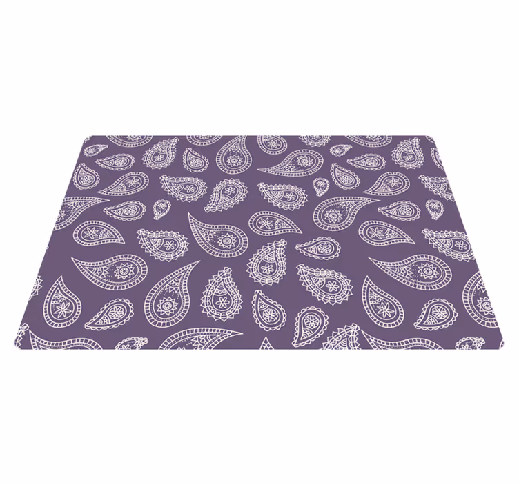 Paisley patterned surface izvirna jedilna podloga - TenStickers