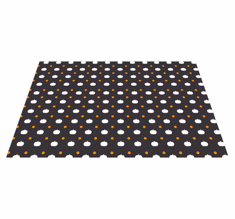 Pumpkin patterned surface pogrinjek - TenStickers