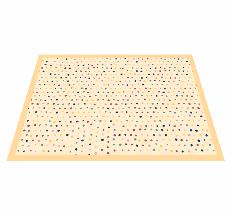 Polka dot pattern teksturna pogrinjek - TenStickers
