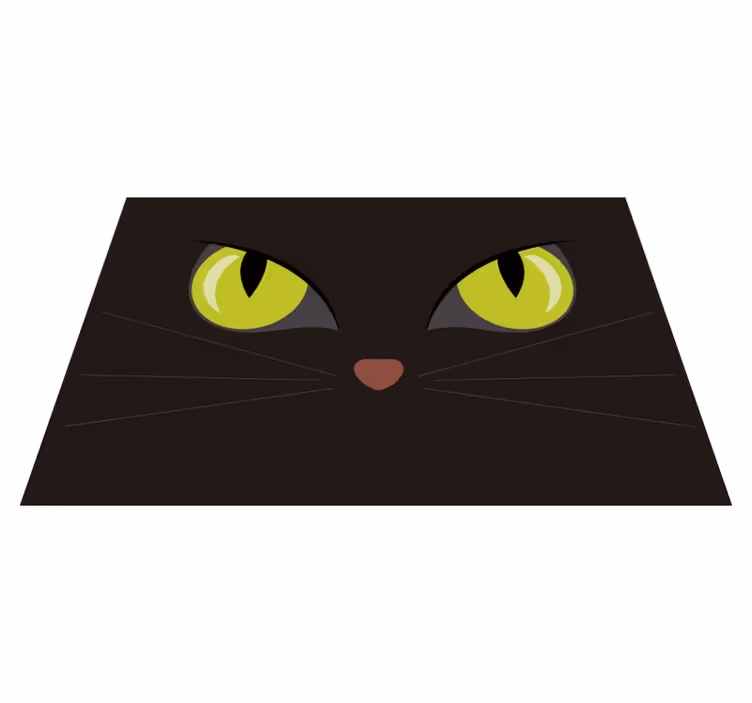 Strašni črni pogrinjki za noč čarovnic - TenStickers