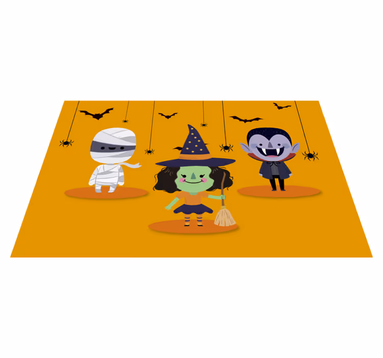 Srečna čarovnica mumija in vampirji - TenStickers
