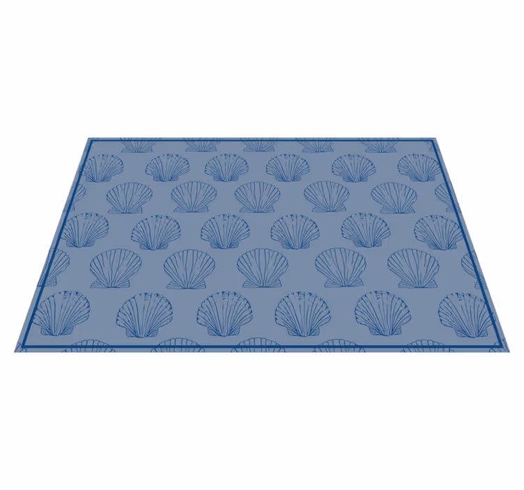 Shell pattern elegance izvirna jedilna podloga - TenStickers