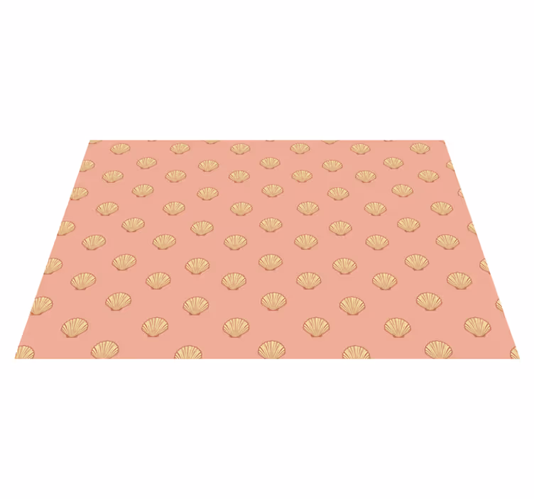 Shell pattern placemats izvirna jedilna podloga - TenStickers