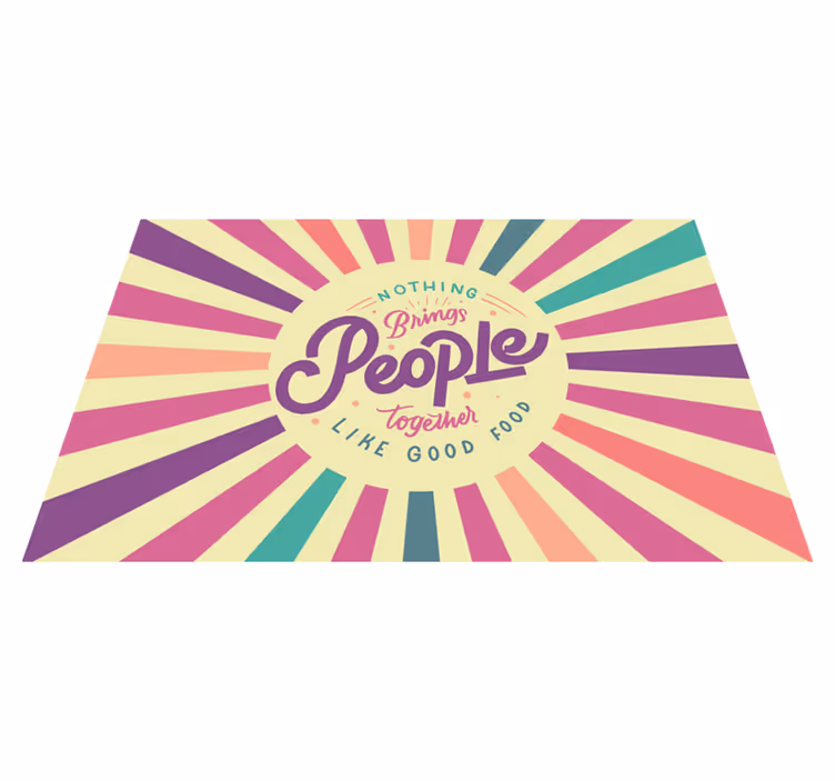 Nothing brings people skupaj pogrinjek s citati - TenStickers