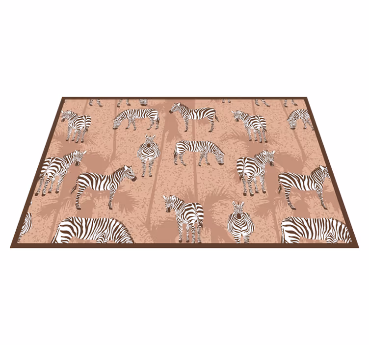 Zebra print style izvirna jedilna podloga - TenStickers