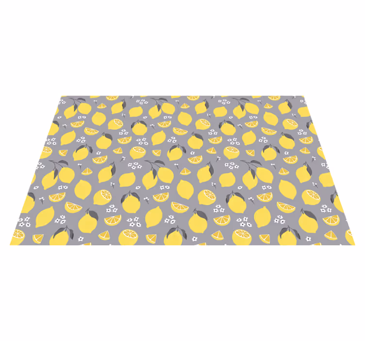 Sive in rumene limonine pogrinjke - TenStickers