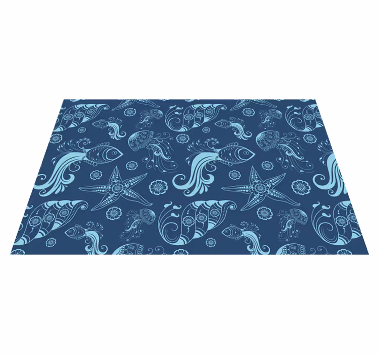 Nautical themed print izvirna jedilna podloga - TenStickers