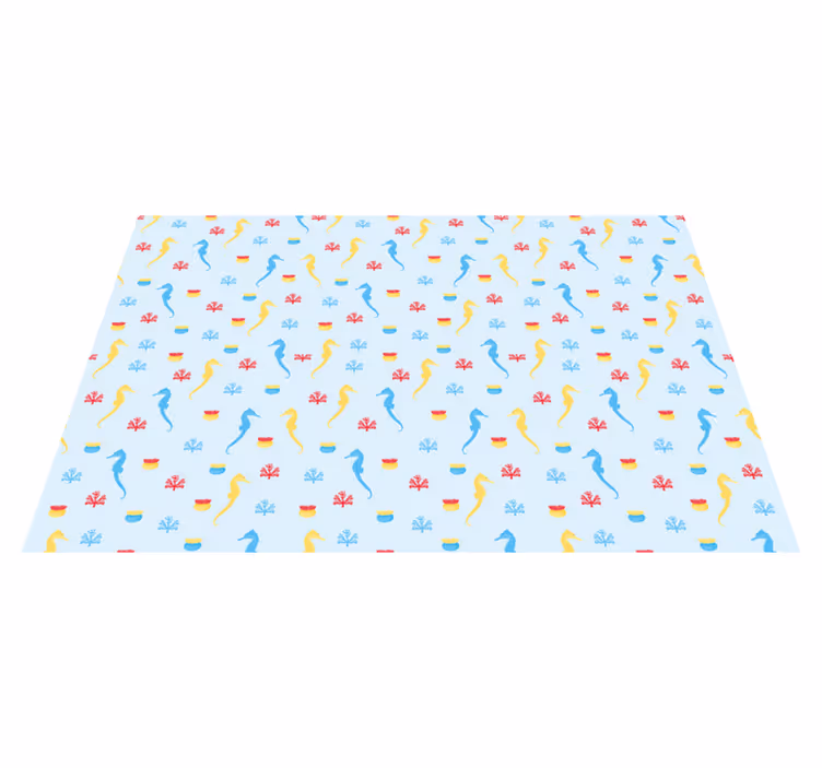 Colorful underwater pattern izvirna jedilna podloga - TenStickers