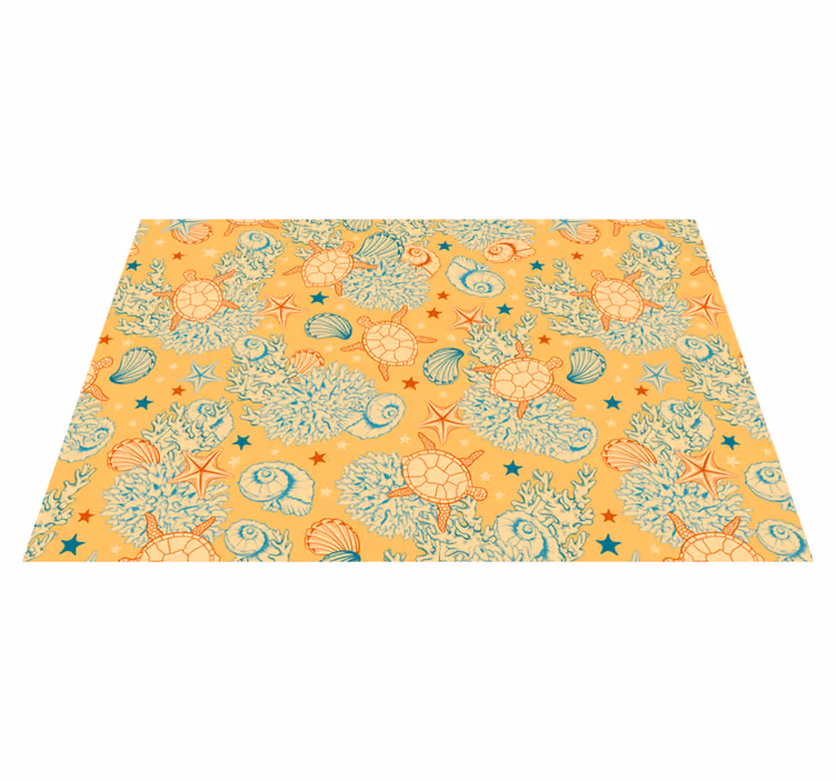 Shell pattern tableware izvirna jedilna podloga - TenStickers