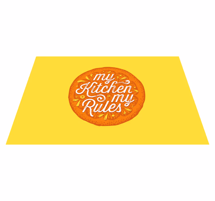 Kitchen rule statement pogrinjek s citati - TenStickers