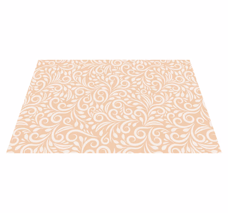 Elegant botanical element teksturni pogrinjek - TenStickers