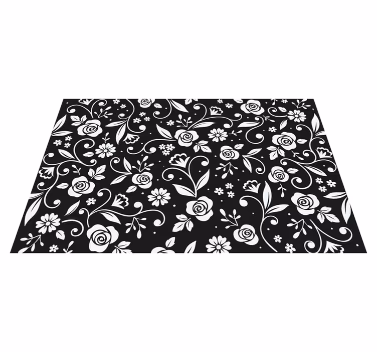 Botanical motif surface teksturna pogrinjek - TenStickers