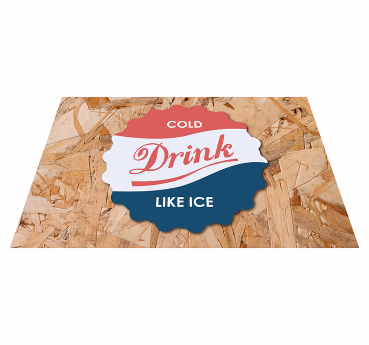 Cold drink like ice pogrinjek s citati - TenStickers