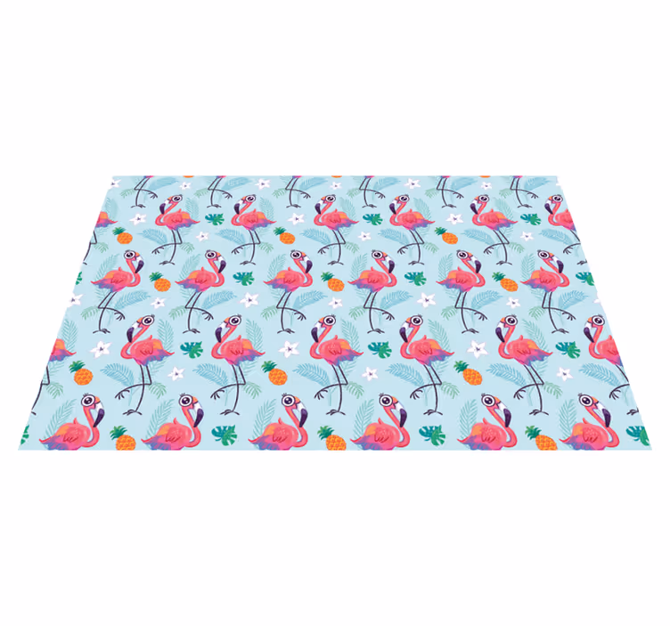 Flamingos pogrinjki otroci pogrinjki - TenStickers