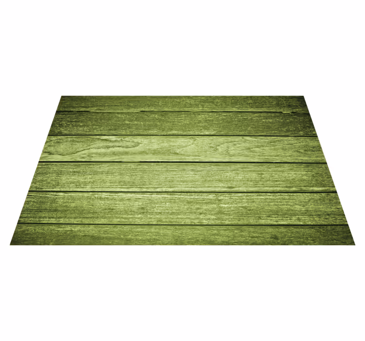 Green wooden surface teksturna pogrinjek - TenStickers