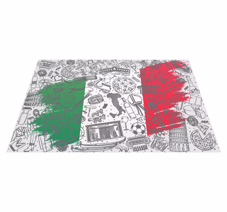 Pogrinjala za restavracije v ozadju italija - TenStickers