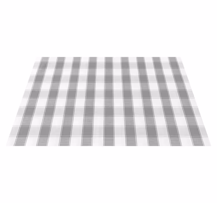 Classic checkered pattern teksturna pogrinjek - TenStickers