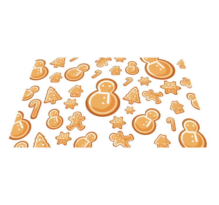 Festive holiday shapes božični pogrinec - TenStickers