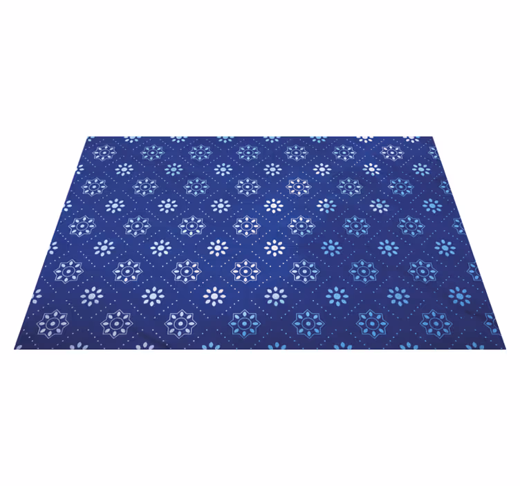 Navy patterned surface teksturna pogrinjek - TenStickers