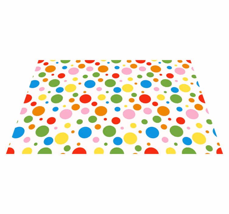 Barvne pikčaste elegantne pogrinjke - TenStickers