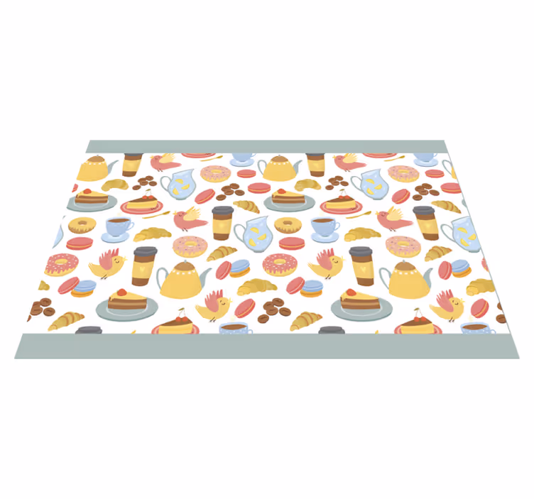 Colorful dessert patterns otroški pogrinjek za mizo - TenStickers