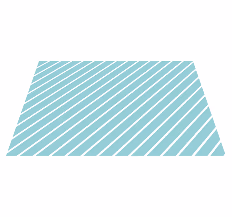 Striped table setting teksturna pogrinjek - TenStickers