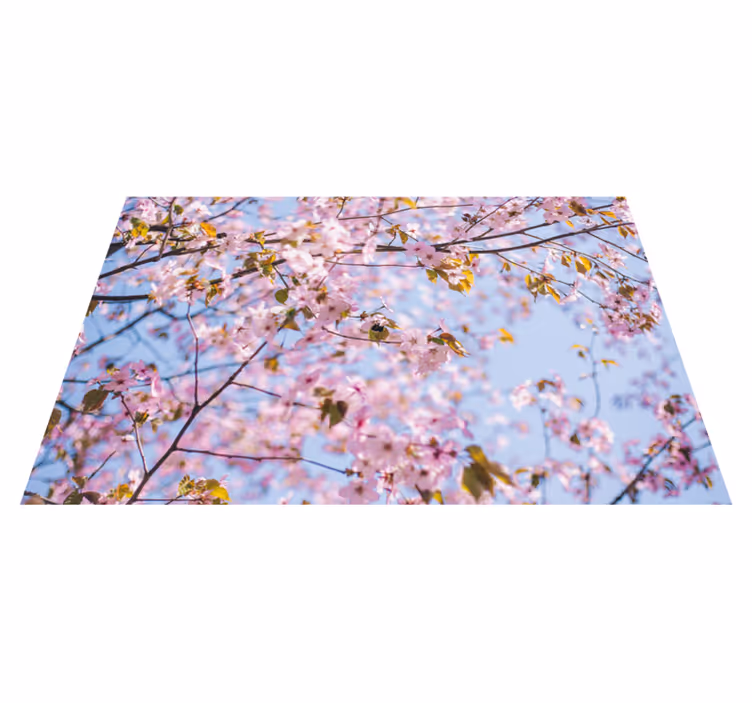 Blooming cherry blossom teksturna pogrinjek - TenStickers