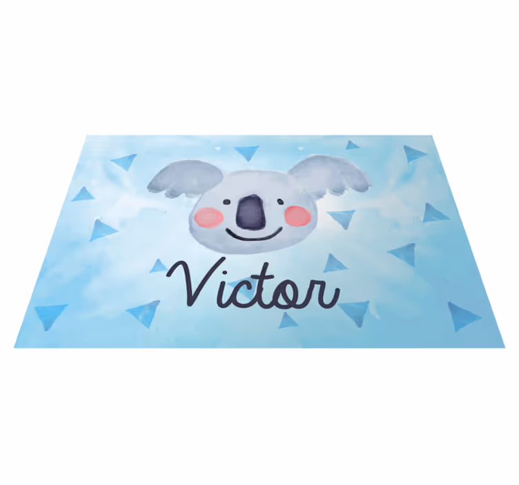 Cute koala face otroški pogrinjek za mizo - TenStickers