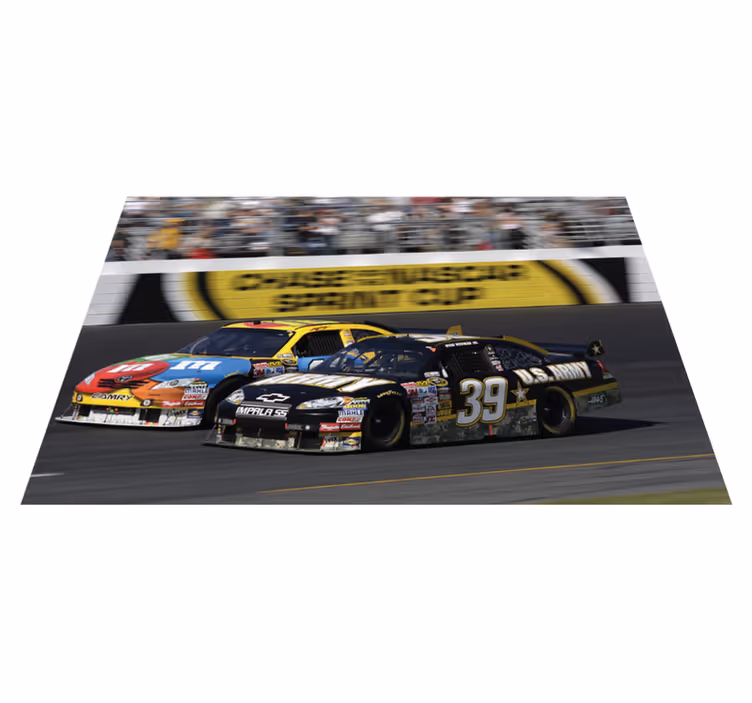 Racing car action pogrinjek za dom - TenStickers