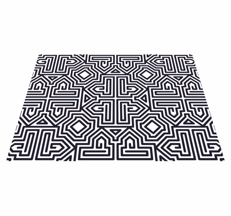 Abstract geometric pattern teksturni pogrinjek - TenStickers