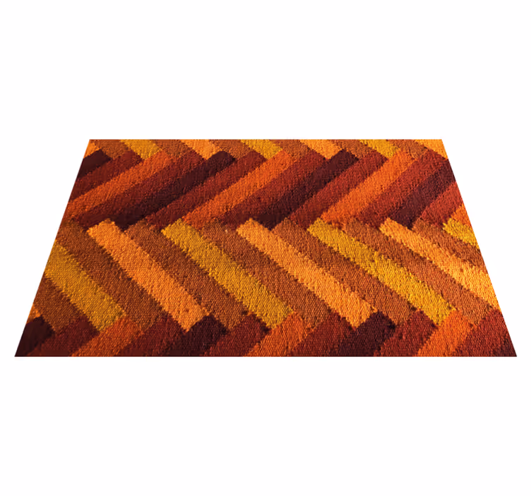 Vibrant geometric motif teksturni pogrinjek - TenStickers