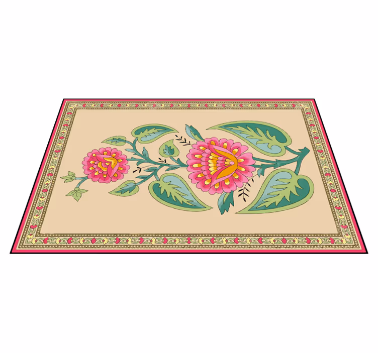 Floral patterned centerpiece izvirna jedilna podloga - TenStickers