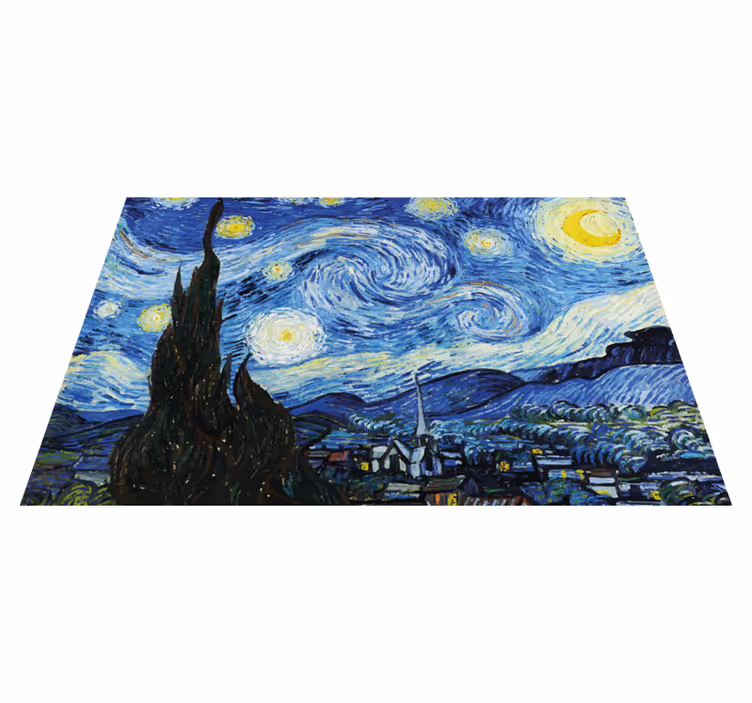 Originalni pogrinjki van goghove zvezdne noči - TenStickers