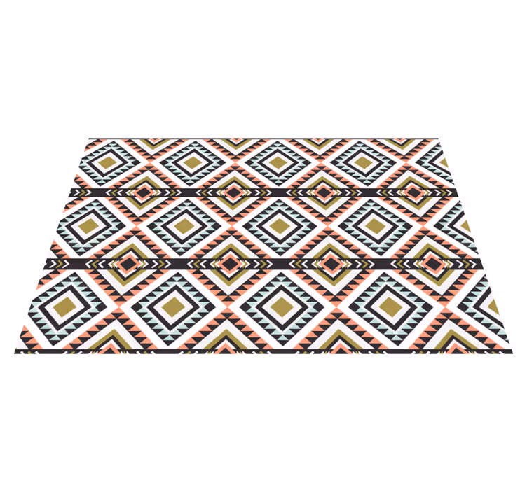 Geometric patterned surface izvirna jedilna podloga - TenStickers
