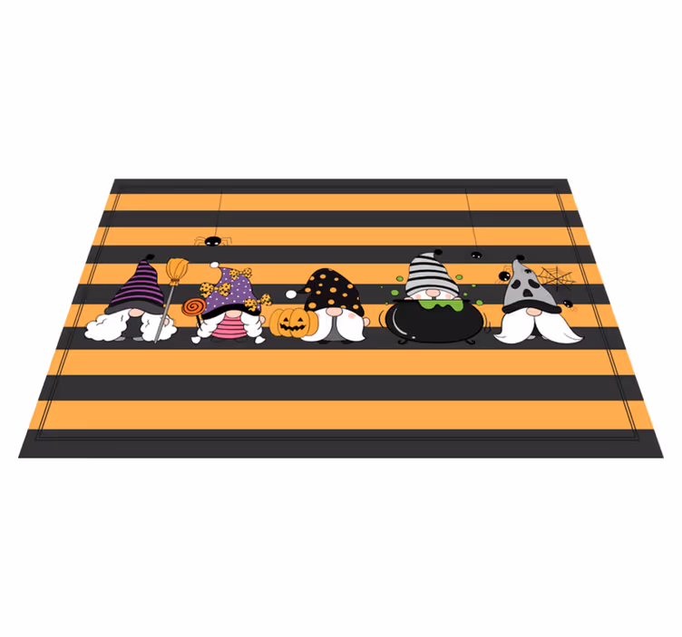 Gnome halloween hats za praznično pogrinjek - TenStickers