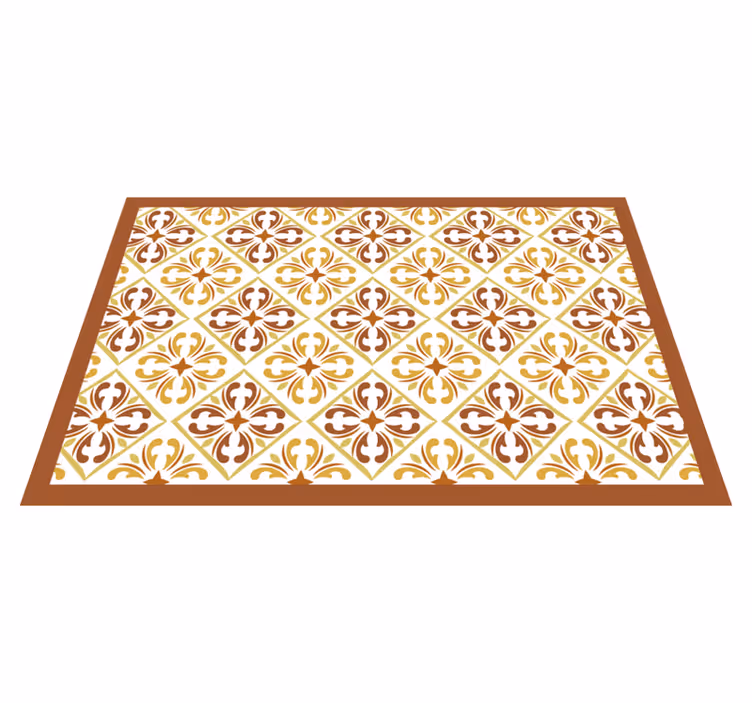 Elegant geometric pattern teksturna pogrinjek - TenStickers