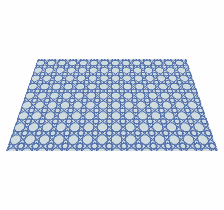 Elegant blue pattern teksturna pogrinjek - TenStickers