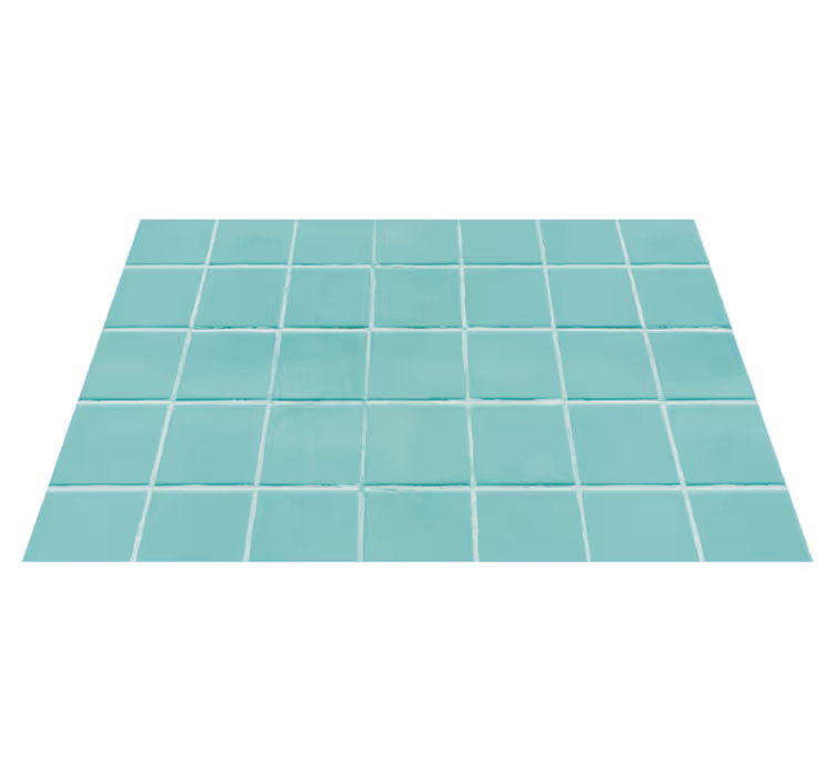 Turquoise tiled surface teksturni pogrinjek - TenStickers