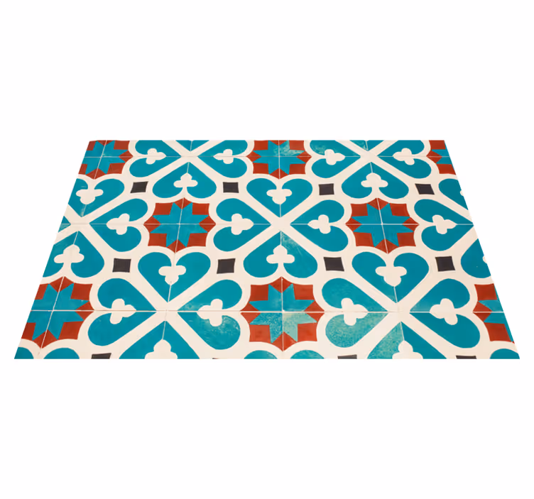 Lively geometric concept teksturni pogrinjek - TenStickers