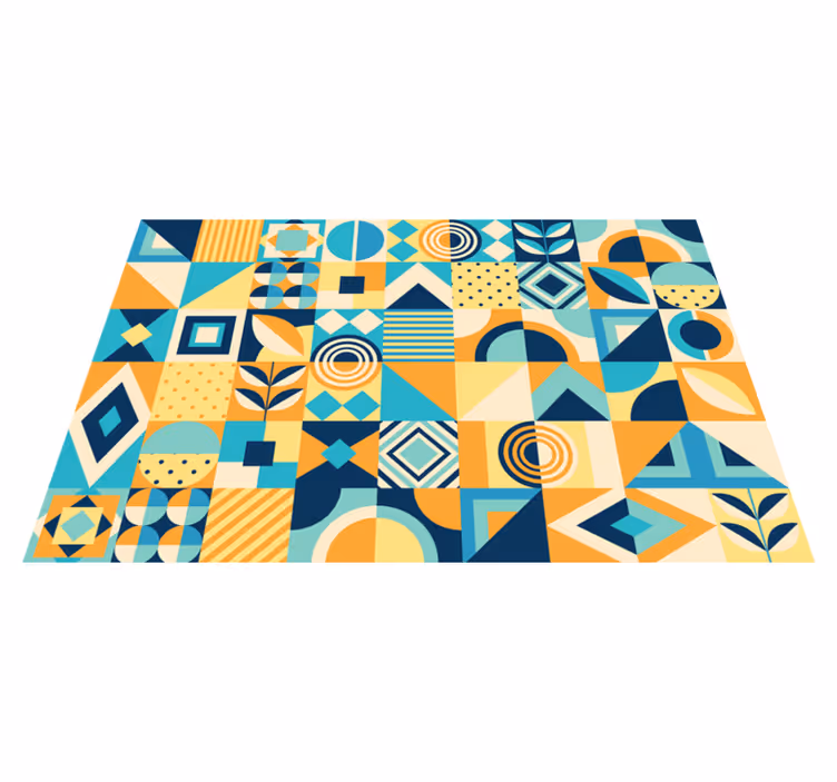 Geometric pattern play sodobno namizno prekrivanje - TenStickers