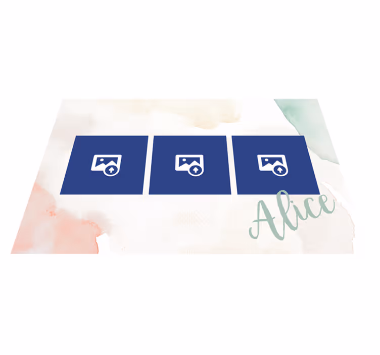 Photo memories display izvirna jedilna podloga - TenStickers