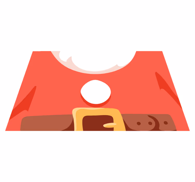 Santa claus t-shirt za božično vzdušje - TenStickers