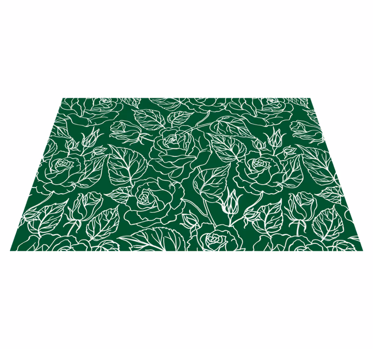 Graceful botanical arrangement teksturni pogrinjek - TenStickers