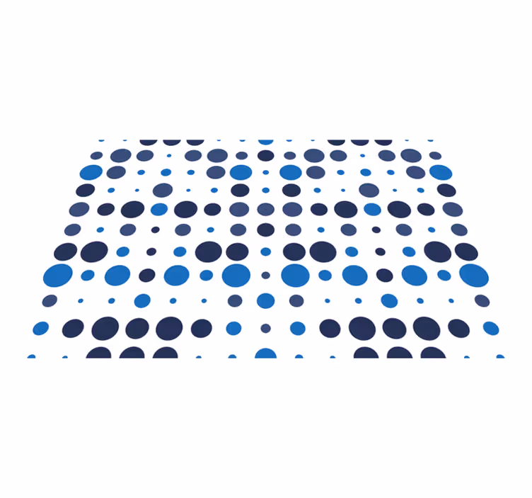 Circle pattern surface teksturna pogrinjek - TenStickers