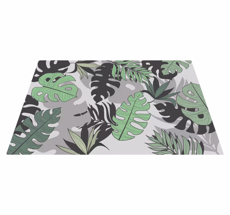 Ročno narisani monstera vinil pogrinjki - TenStickers