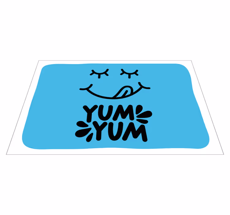 Playful food expression izvirna jedilna podloga - TenStickers