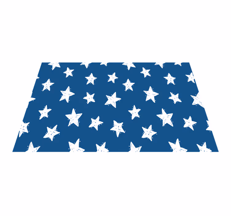 Star pattern background izvirna jedilna podloga - TenStickers