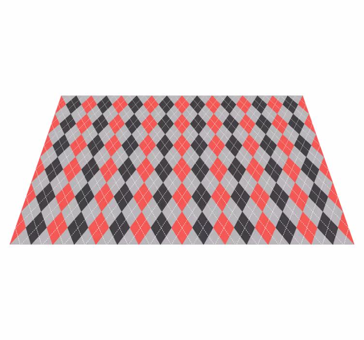 Geometric argyle pattern teksturna pogrinjek - TenStickers